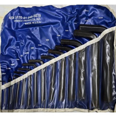 육각렌치세트 미제 14pcs